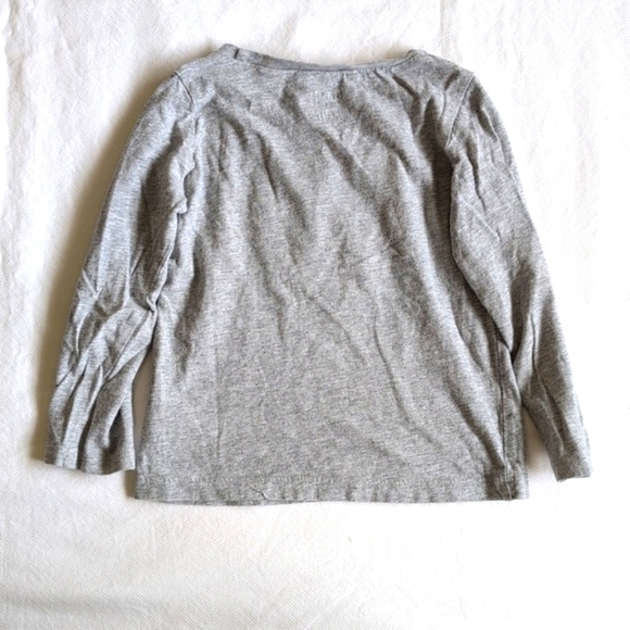 carter's glitter cupcake graphic gray cotton long sleeve shirt 2T toddler girls - Picture 6 of 6
